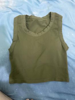 Product Review of Áo Ba lỗ Nữ Áo Croptop Cotton Mềm Mịn Kèm Mút Đệm Ngực Dáng Ngắn Siêu Hot Hàng QC Loại 1 Màu Đen, 5 Màu Kem Đệm Lót Women Thun áo croptop cóáotrong from Ｈ**ｎ 1