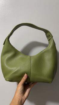 Product Review of Popular Korean Style New Retro Lychee Pattern Underarm Bag Fashion Casual Soft Leather Dumpling Bag Simple Women's shoulder Bag Trendy retro Sling Bag for Women Simple Women's Commuter Bag from C**g 0