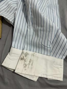 Product Review of KeithHouse ASM02 -Áo sơ mi nữ kiểu kẻ sọc xanh tay nhúm bèo from ** n**c 0