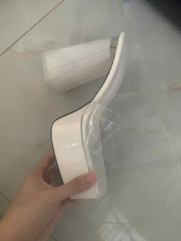 Product Review of (lùi size chân gầy)Dép Guốc nữ 12p -cao gót mũi vuông quay ngang trong mềm đúp trước 3cm. from D**n M** P** 0
