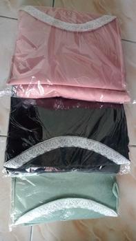 Product Review of Hemat 100Ribu Dapat 3Pcs Mukena Traveling Renda Hyget Polos from S**n L**e 1