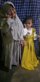 Product Review of Gamis Anak Kinara Bahan Cringkel Airflow Muslim Lembut Nyaman from y**5 0