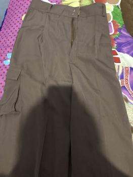 Product Review of SIVALI Bonnie Cargo Pants - Highwaist Loose Cargo - Celana Kargo Wanita - Baggy Pants Panjang Polyester Kulot Casual Hitam Kantor Kantor Formal Kerja Kerja Kerja Basic Karet from P**l A** P**s 1
