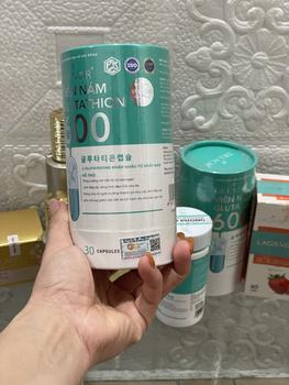 Product Review of Combo 2h - Viên uống Gluthatinon 600 - sản phẩm chăm sóc da ( mẫu mới ) from M** l**i 0