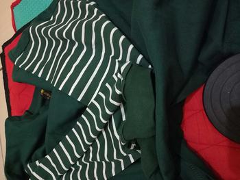 Product Review of QR PROJECT ID - KAOS POLOS OVERSIZE LENGAN PANJANG STRIPE SALUR WITH SLIT from S**i S**6 2