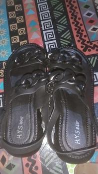 Product Review of Sandal Gunung Karet kekinian Motif Rantai Wanita Anti Slip Jelly Sendal from s**p a**i 0