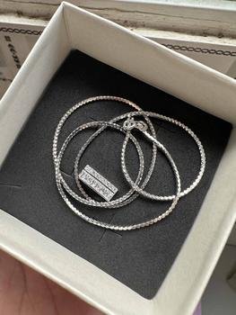 Product Review of Dây chuyền kim cuog size 1li5 bạc ý xi kim dày dặn from ✨**✨ 1