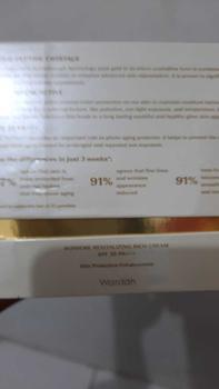 Product Review of Crystallure Supreme Revitalizing Rich Cream 50 g - Skincare Moisturizer Pelembab Wajah dan Perawatan Wajah Anti Aging (Day Cream and Night Cream) with Gold Peptide Crystals, YouthGlow Active, dan SPF 35 PA +++ from l**8 1