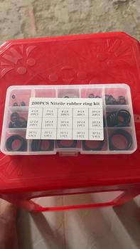 Product Review of Hộp 200 pcs Gioăng Cao Su Tổng Hộp Với 15 Kích Thước Khác Nhau - Đen - Chịu Nhiệt, Chịu Dầu from h**8 0