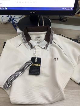 Product Review of Áo Thun Polo Nam Raglan Chất Vải Gân Kem Cotton Cao Cấp, Thấm Hút Mồ Hôi, Trẻ Trung, Thanh Lịch - CATIZEN from T**i 0