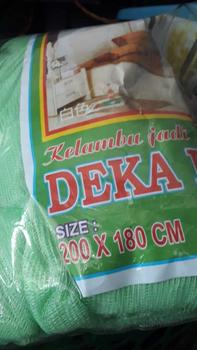 Product Review of Kelambu Motif Polos Kamar Tidur Ukuran 160x200 from s**i 0