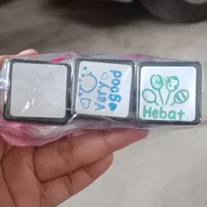 Tinta Stempel Warna Otomatis Ink Stamp GAGANG KEPALA MERAH 5ml 100ml Biru Hitam Merah Hijau Violet Pink Orange Coklat Biru Muda