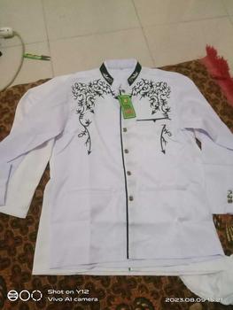 Product Review of Jasko Bordir Motif Akar Warna Putih Bahan Hightwiss Elegan from e**t 0