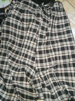Product Review of Celana Tartan Wanita Panjang Kulot Kotak-Kotak Casual Kancing Depan 1099 from f**a 0