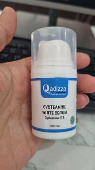 Product Review of QADIZZA CYSTEAMINE SERUM 15 ml (Cysteamine 5% - Tranexamoyl Dipeptide 5% - Niacinamide 4%) from r**r 0