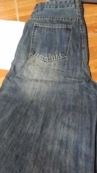 Product Review of (95cm) M24 Quần Jean Nữ  Suông Rông Nấm Trơn QC . Jean ko giãn . Đủ Size S/M/L - Women Pants Voi quan  boong from @**y 3