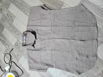 Product Review of Áo Sơ Mi Nữ Tay Hến Phom rộng Chất Đũi Jean 2 Túi, AMI69 from T**m N**c T**o N** 1