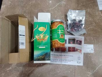 Product Review of Đông trùng hạ thảo Huy Cương  gãy lọ 50g sấy thăng hoa from C** B** 0