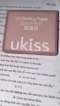 Product Review of UKISS Giấy Thấm Dầu Có Gương Kiểu Dáng Mèo Đáng Yêu Dụng Cụ Kiểm Soát Dầu Cầm Tay 100 Chiếc Thích Hợp Cho Phụ Nữ Trang Điểm Mỹ Phẩm Cosmetic from ☆**☆ 0
