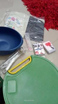 Product Review of TALENAN BULAT 2IN1 ANTI JAMUR ANTI SLIP CUTTING BOARD PREMIUM from r**a 0