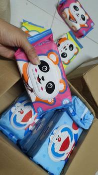 Product Review of Set 10 gói khăn ướt phú Đạt, khăn ướt không mùi, an toàn cho da bé, mỗi gói 120 tờ from D**g 0