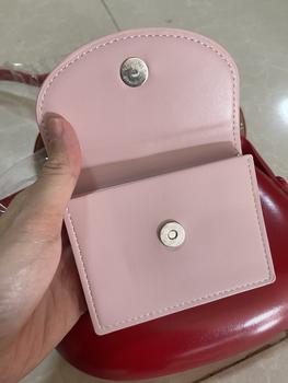 Product Review of กระเป๋าสตางค์โดปามีนสีเข้าชุดกันสำหรับผู้หญิง กระเป๋าสตางค์หัวเข็มขัดแม่เหล็กสไตล์ INS กระเป๋าใส่เหรียญ กระเป๋าสตางค์ใบสั้นสามพับ from T**w p** s**p 2