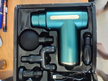 Product Review of (กดค้างเปิดเครื่องเครื่อง) PAE-9048 Massage Gunเครื่องนวด from บ**ย 0