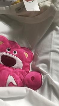 Product Review of Đồ Bộ Nữ Bigsize Quần Ống Suông Rộng Có Size đến 85kg Hình Thêu Gấu Lotso ESHOP Set bộ thời trang phù hợp với mọi lứa tuổi Áo Top Women from M** X**n ❤** 3