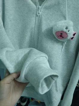 Product Review of (Tặng kèm 5 nơ cài ) Áo khoác THE GARDEN nỉ 350gsm cotton ko xù Nhiều màu, bo chun, mũ 2 lớp, 2 túi trong from 𝐁** 𝐍** ** 3
