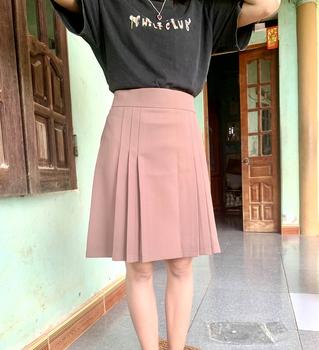 Product Review of Chân váy công sở chất liệu vitex dáng chữ a dài tới gối xếp 6ly dài 50 cm Susuclothing from C** B** Đ** C** 0