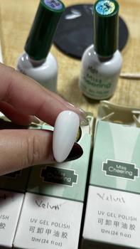 Product Review of Mischeering nail care UV gel polish top coat base coat reinforce gel primer kutek UV gel 12ml perlengkapan kuku nail art pedicure manicure from O**e 2