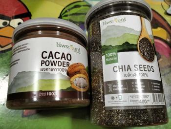 Product Review of ผงคาเคา มีอย. แท้ ไม่ผสมแป้งและน้ำตาล แบรนด์ไร่พระจันทร์ ( Cacao powder คาเคาผง คาเคา โกโก้ Cocoa ) from ** เ**า พ**์ ** 1