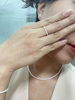 Product Review of Hoa tai nước ngọt 5-6mm khuyên tai from T**m 0