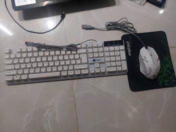 Product Review of [TẶNG LÓT CHUỘT] Combo Bàn Phím Chuột Có Dây Gaming GTX 350 Full Size Giả Cơ Cao Cấp Led RGB 7 Màu Dạ Quang Cực Đẹp DH from ** S** ** T** v** ** 1