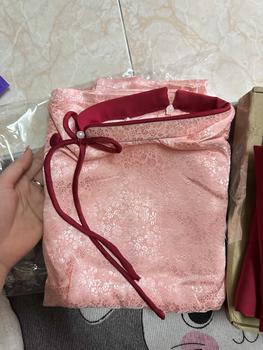 Product Review of Áo dài truyền thống nữ Hạ Kì [Cam House] chất liệu lụa gấm tà dáng rộng thiết kế tay lỡ cổ lệch đính nơ họa tiết hoa in nổi cao cấp from ** B**g X**h ** 0