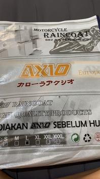Product Review of Jas Hujan Axio Navy Original Bahan Lebih Tebal Waterproof High Protection Biru from ** 0