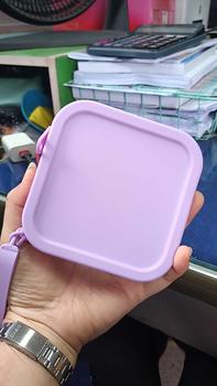 Product Review of สแควร์ ซิลิโคน กระเป๋าสตางค์ น่ารัก ง่ายต่อการพกพา สามารถใช้เก็บเหรียญได้ from แ**า 1