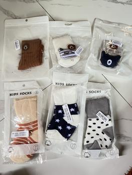 Product Review of Kaos kaki anak lucu import premium / kaos kaki bayi usia 0-6 bulan motif 3D karakter star & love KK-3220 from S**i A**i 0