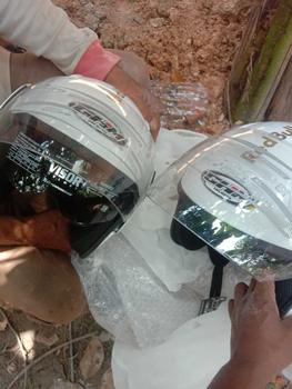 Product Review of Helm Dewasa GHM Double Visor Revo Redbulls SNI Terlaris Termurah from R**7 0