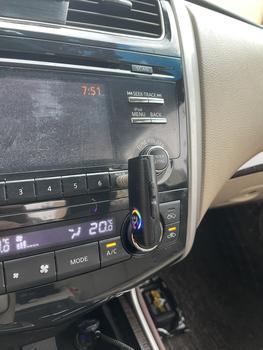 Product Review of Bluetooth receiver GR03 thế hệ mới gắn cổng AUX trên xe, bluetooth 5.1, có thẻ nhớ from P**p H**0 0