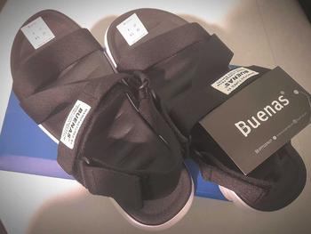 Product Review of Sandal Buenas 2828 nam nữ đế cao 3cm nhẹ êm - dép quai hậu quai chéo đi học, đi làm, đi chơi from x** 2