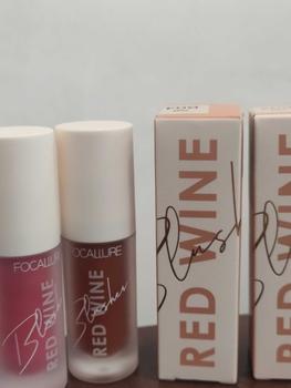 Product Review of 【Buy 3 Get Free Highlighter】FOCALLURE Liquid Blush HANGOVER RED WINE Natural Cheek Tint Blusher Matte Cream On Face Make Up Cosmetics from ** 2