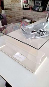 Product Review of กล่องโชว์โมเดล ชั้นวางโมเดลอคริลิค/ฟิกเกอร์  กล่องใส่ตุ๊กตากันฝุ่นวางซ้อนกันได้ รุ่น 2406/2440 from M**i 0
