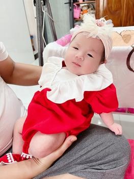 Product Review of Băng Đô Che Thóp - Cài tóc Xinh Xắn Cho Bé Gái Htbabykids (0-24 tháng) from A**u 0