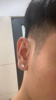 Product Review of Bông tai bạc chốt vặn đính đá 4 5 6 ly BTA0078 - Trang Sức TNJ from u** s** 0