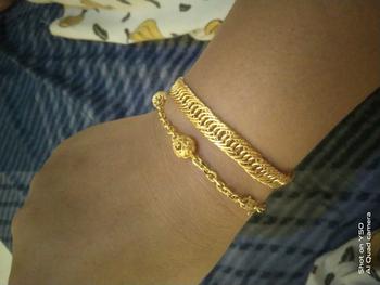 Product Review of Gelang Rantai Bisa Di Sepuh Perhiasan Emas Bracelets from U**y 1