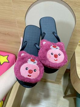 Product Review of DÉP KẸP GẤU  CUTE - HÀNG QC - DÉP NỮ - DéP Shoes Women dep hot kieu xỏ vip quai ngang hoa from D**n 0