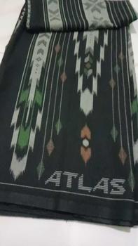 Product Review of Sarung Atlas Idaman Kembang - Motif BHS Hitam Batik from K**m 0