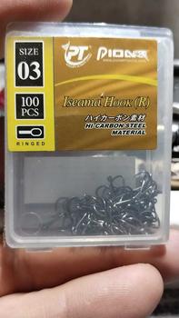 Product Review of เบ็ดกล่อง อิเซม่า ISEMA HOOK (R) HI-CARBON STEEL ตูดห่วง ทรงบิด by PIONEER from u**7 0