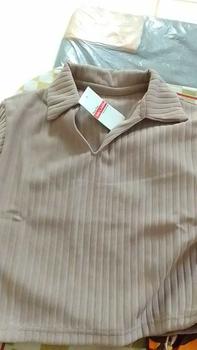 Product Review of Premium Sierra Top - Kaos Rib Knit Polo Crop Lengan Pendek Wanita Korean atasan baju  basic from ** 0